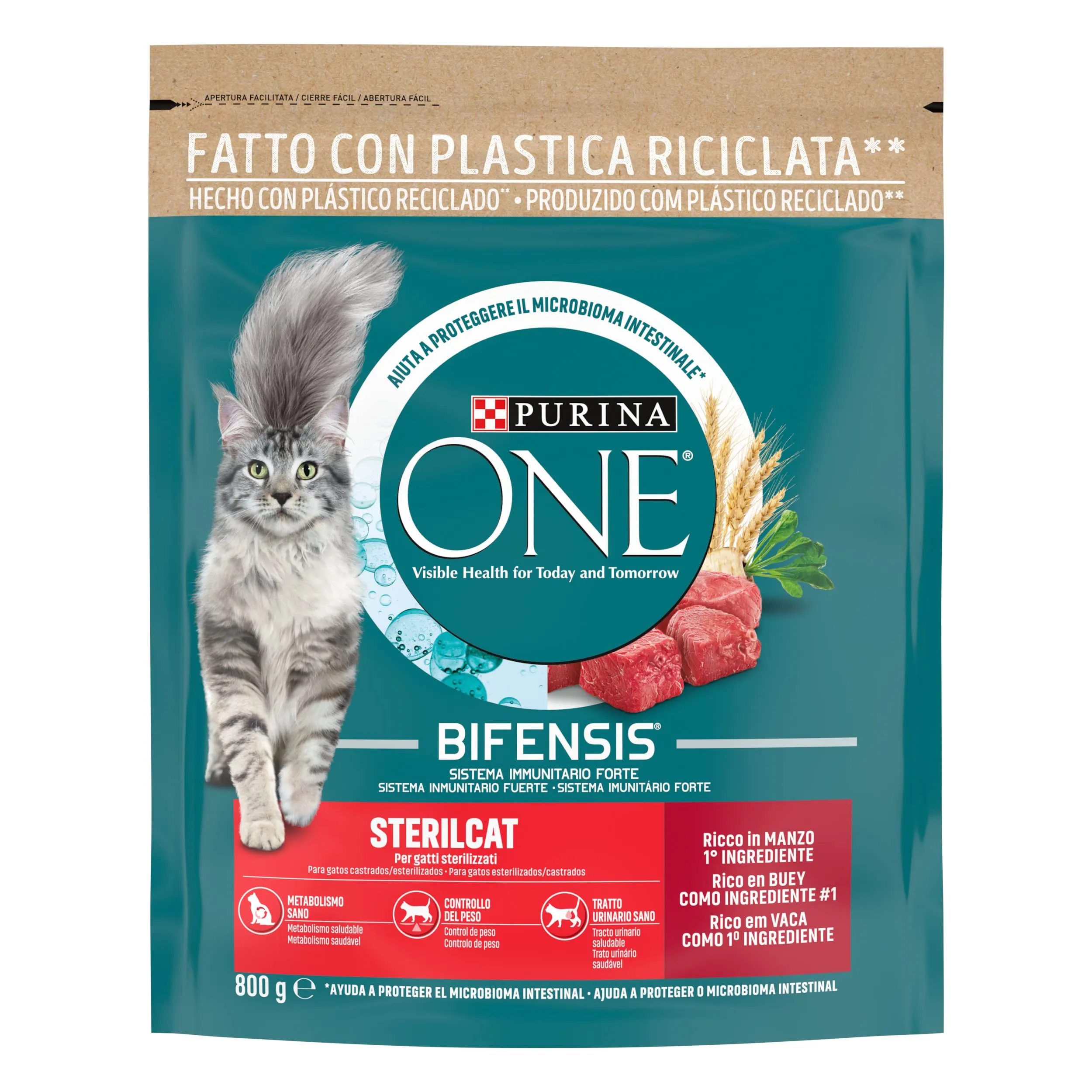 PURINA ONE Sterilcat - Manzo & Frumento - Bifensis - immagine 2