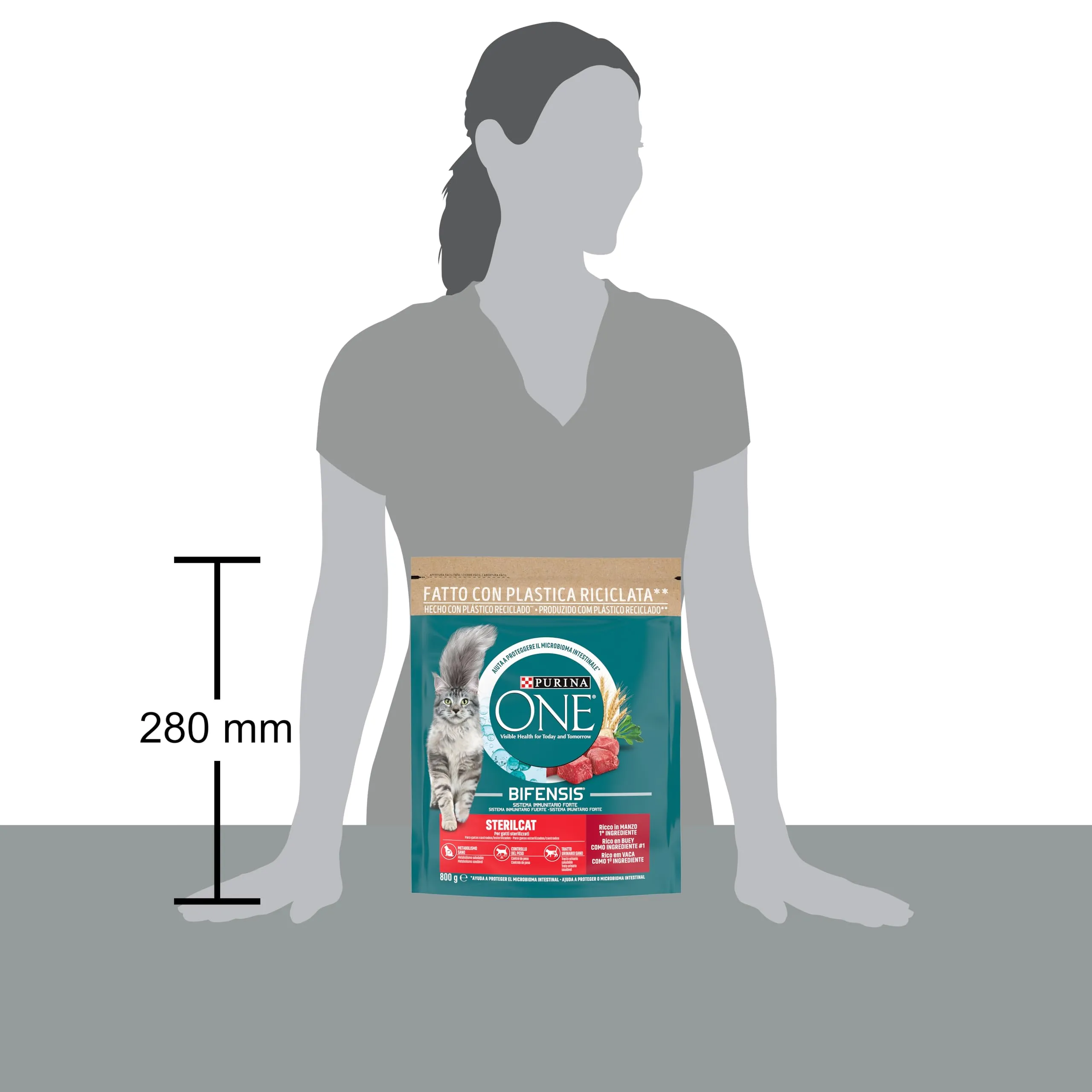 PURINA ONE Sterilcat - Manzo & Frumento - Bifensis - immagine 3