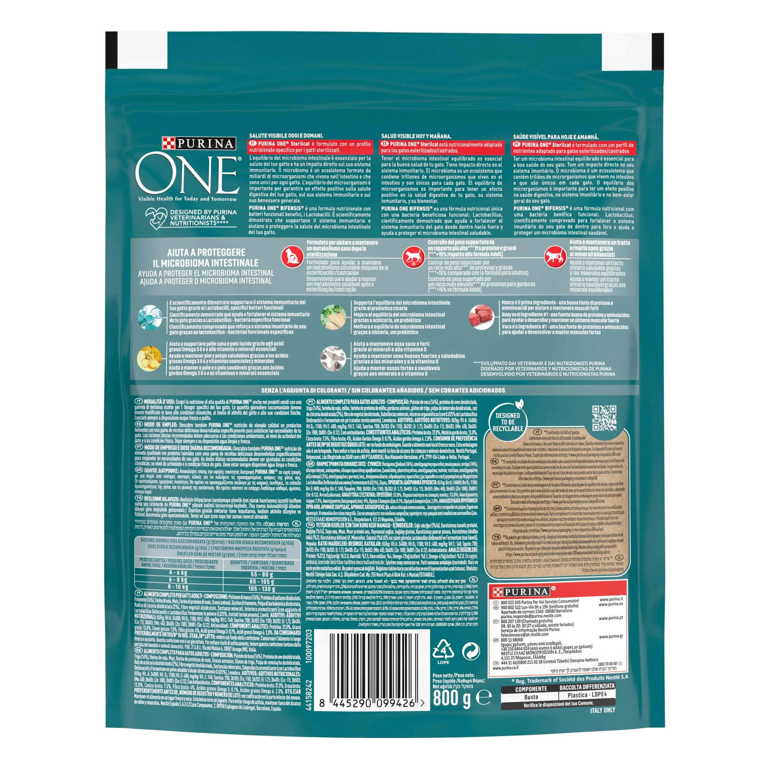 PURINA ONE Sterilcat - Manzo & Frumento - Bifensis - immagine 6