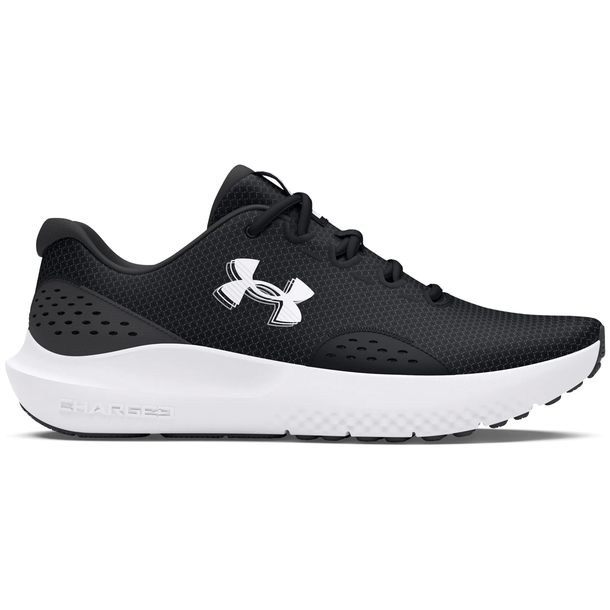 Under Armour Ua Charged Surge 4, Scarpa da corsa Uomo, Black Anthracite White, 47.5 EU - immagine 3