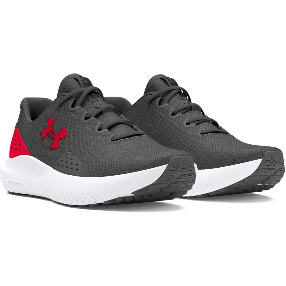 Under Armour UA Charged Surge 4, Scarpa da Corsa Uomo, Castlerock Red Red, 44.5 EU - immagine 2
