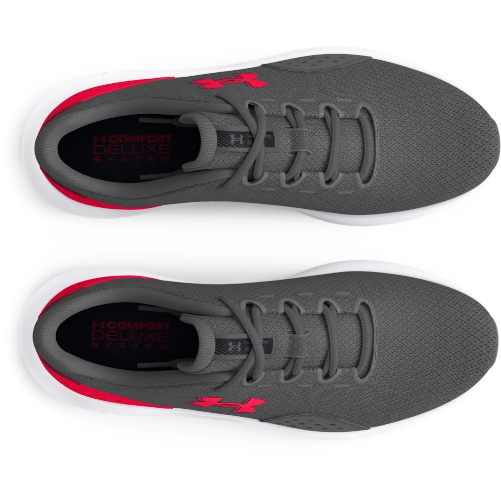 Under Armour UA Charged Surge 4, Scarpa da Corsa Uomo, Castlerock Red Red, 44.5 EU - immagine 4