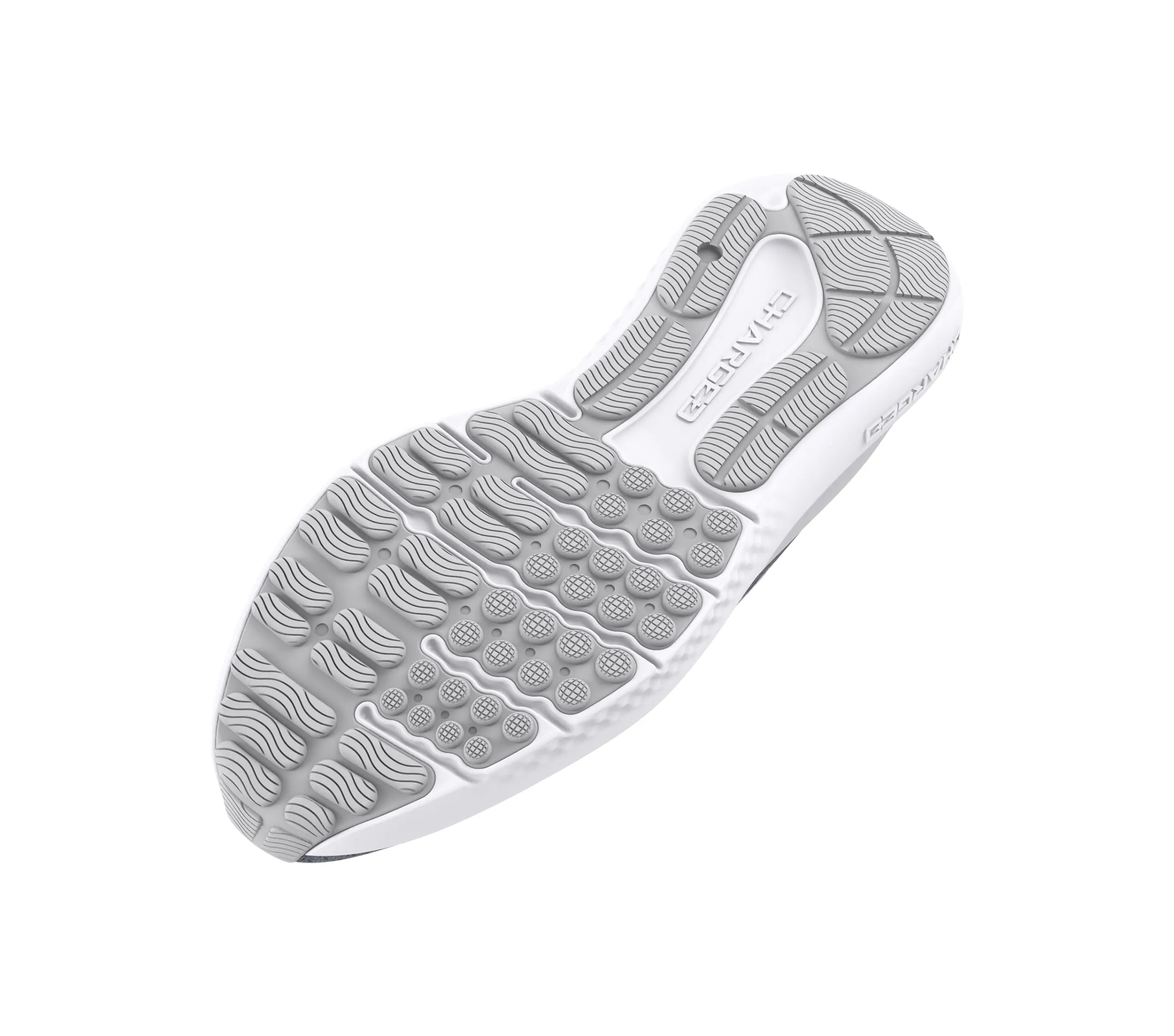 Under Armour UA Charged Surge 4 - Scarpe da Corsa da Uomo, Acciaio MOD Grigio Bianco, 40.5 EU - immagine 5