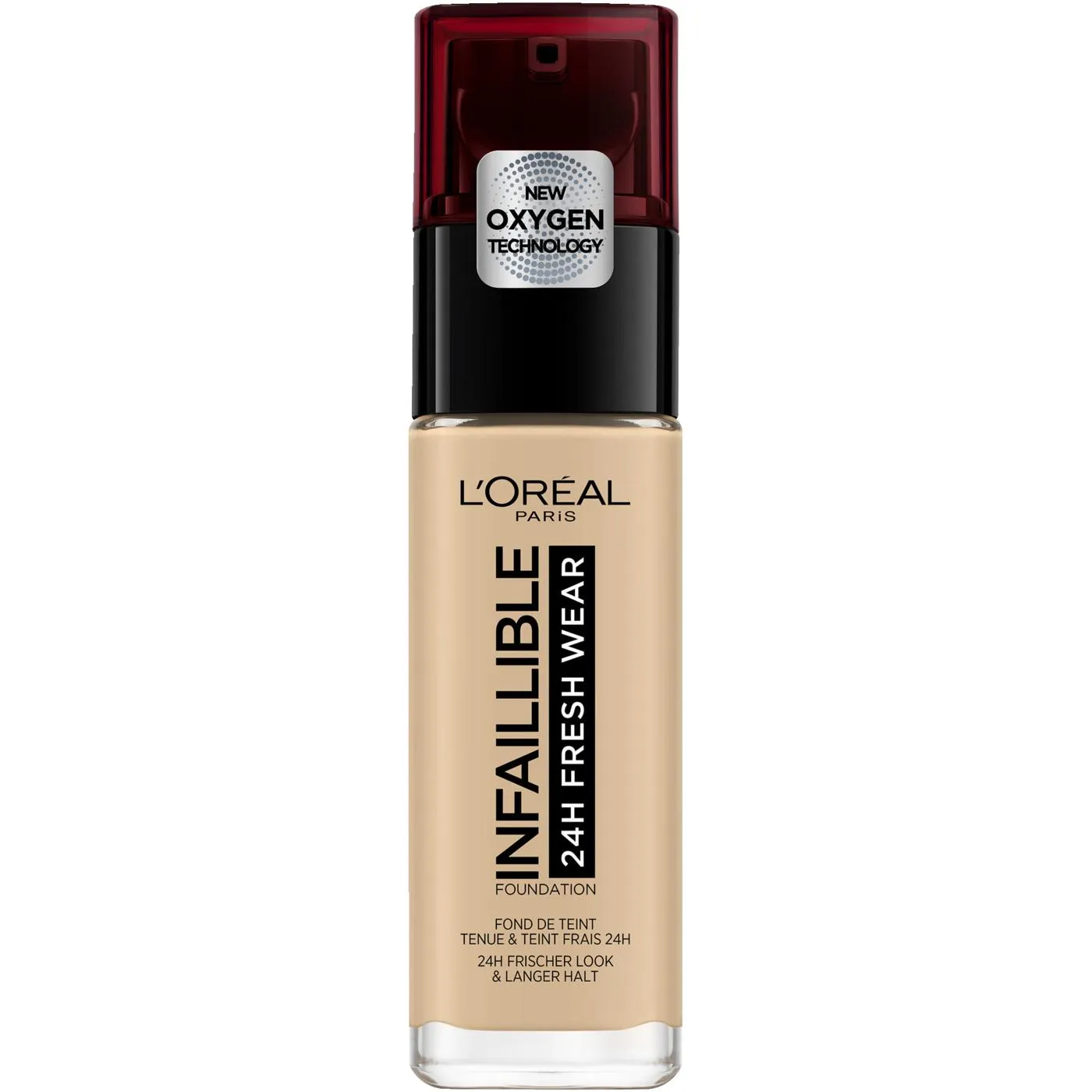 L'Oreal Infaillible 32H Fresh Wear Foundation Vitamin C 100 Warm Undertone / Sous-Ton - immagine 1