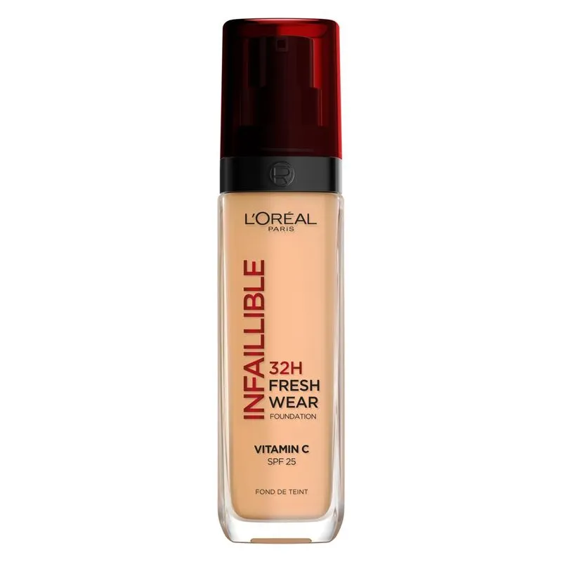 L'Oreal Infaillible 32H Fresh Wear Foundation Vitamin C 250 Warm Undertone / Sous-Ton - immagine 1