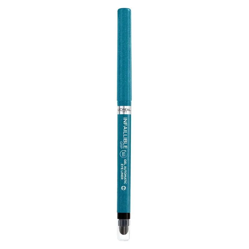 L'Oreal Infaillible Grip Gel Automatic Eye Liner 007 Turquoise Faux Fur - immagine 1