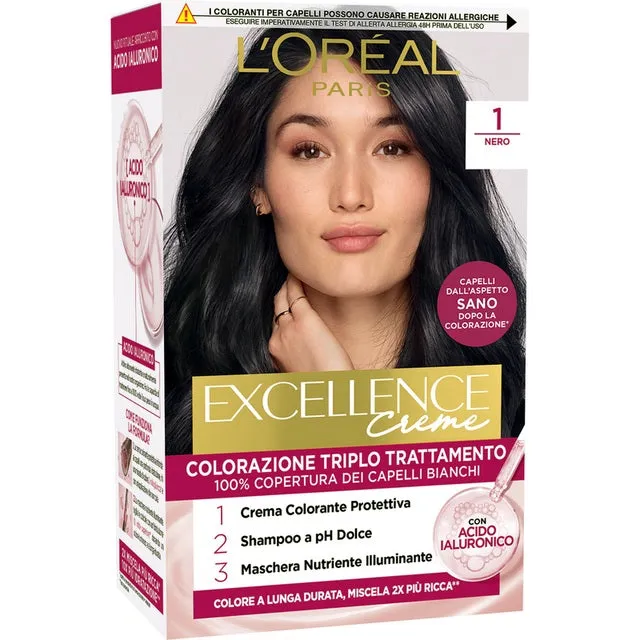 L'Oreal Excellence Creme 1 Nero - immagine 1