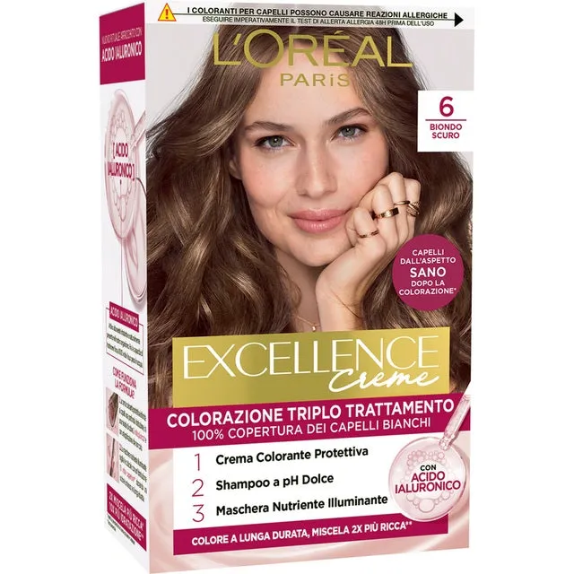 L'Oreal Excellence Creme 6 Biondo Scuro - immagine 1