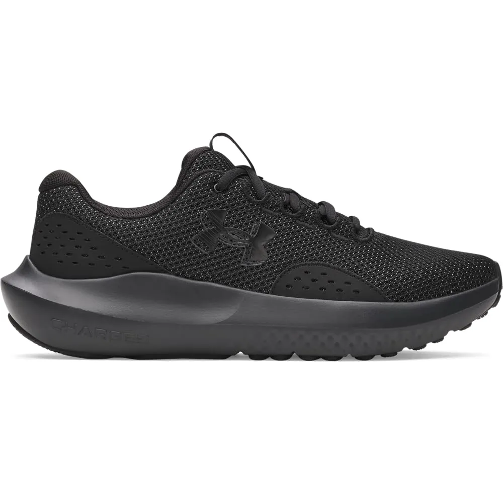 Under Armour Sneaker Charged Surge 4 da Uomo, (001) Nero/Nero/Nero, 9.5 X-Wide - immagine 5