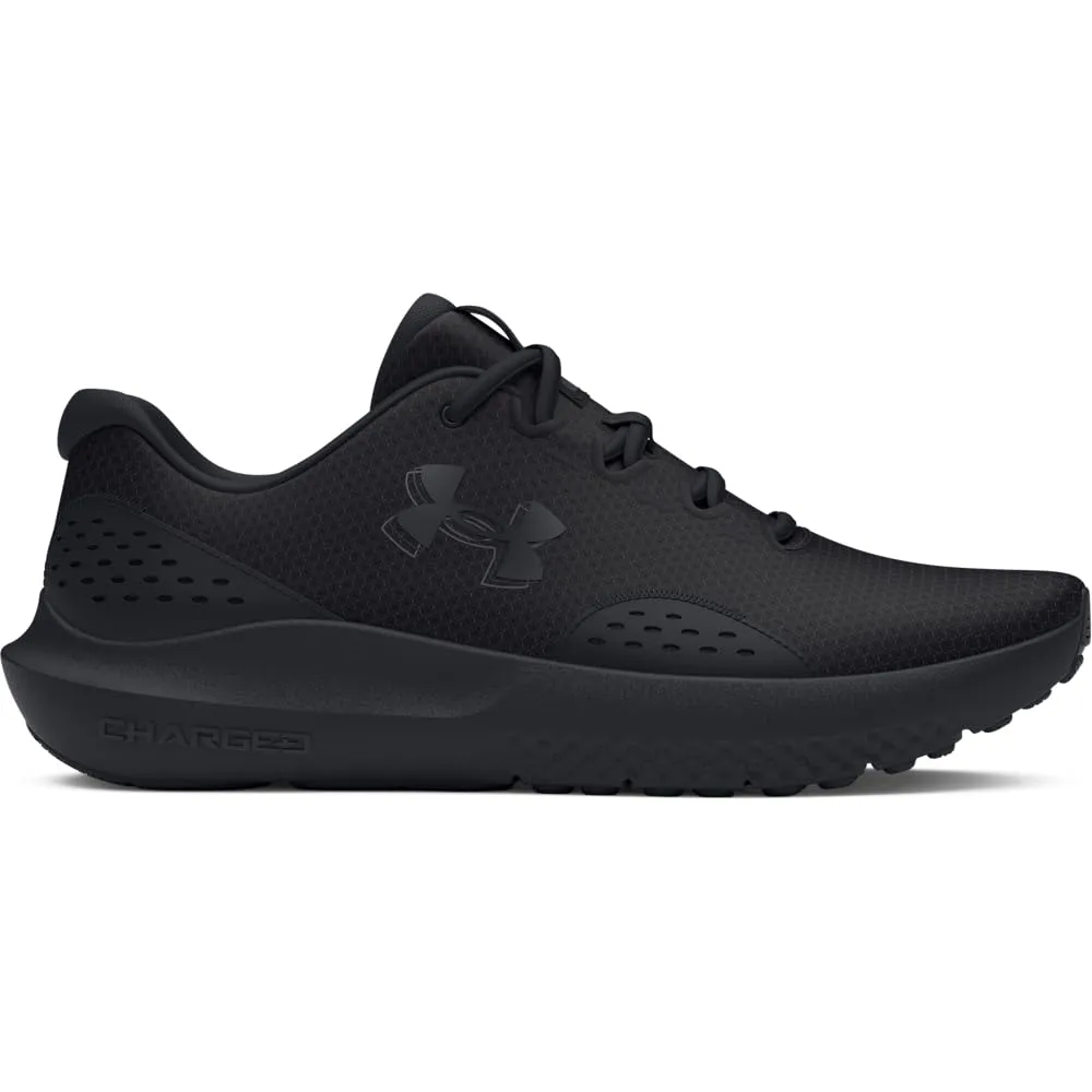 Under Armour Sneaker Charged Surge 4 da Uomo, (001) Nero/Nero/Nero, 13 X-Wide - immagine 8
