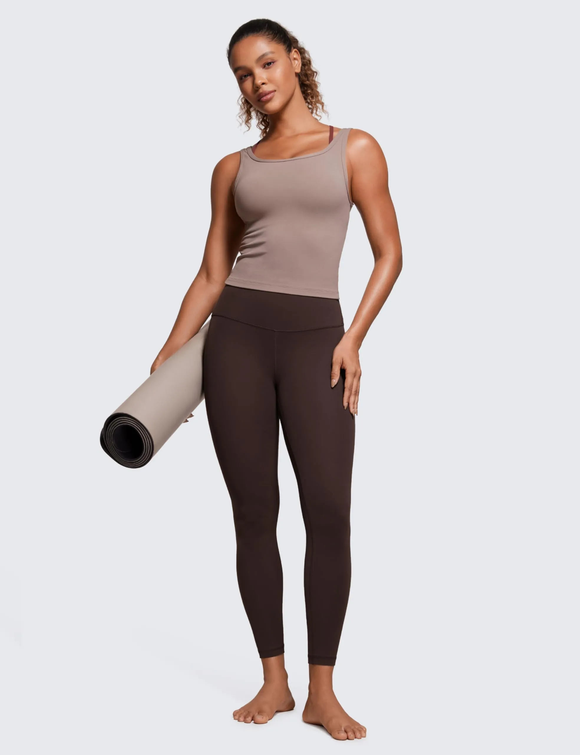 CRZ YOGA Butterluxe Leggings 64cm Marrone-Caramello 38 - immagine 3