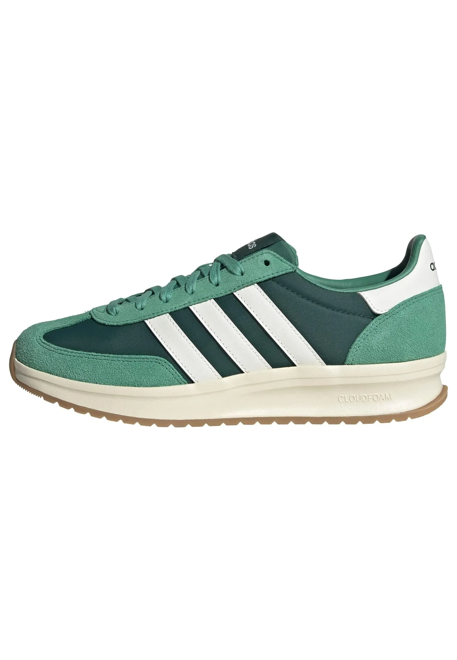 adidas Uomo Run 70S 2.0 Shoes, Collegiate Green/Core White/Semi Court Green, 46 EU - immagine 1
