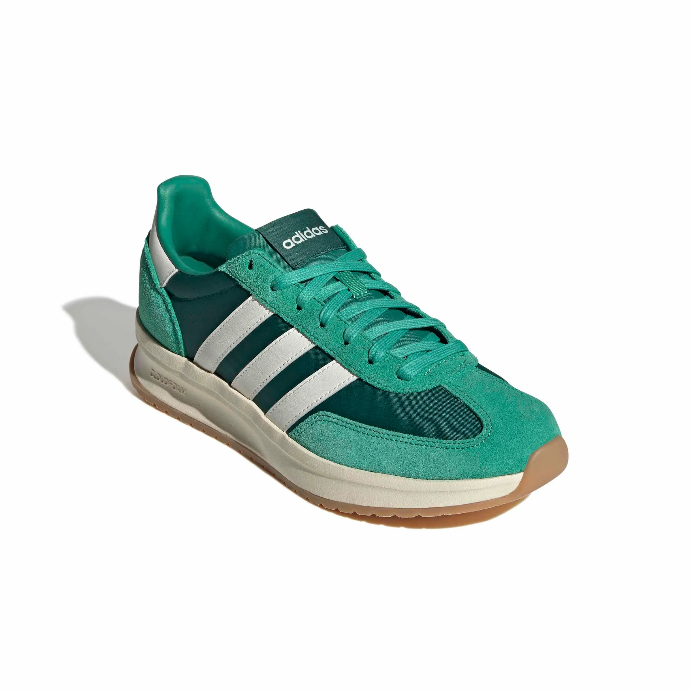adidas Uomo Run 70S 2.0 Shoes, Collegiate Green/Core White/Semi Court Green, 39 1/3 EU - immagine 5