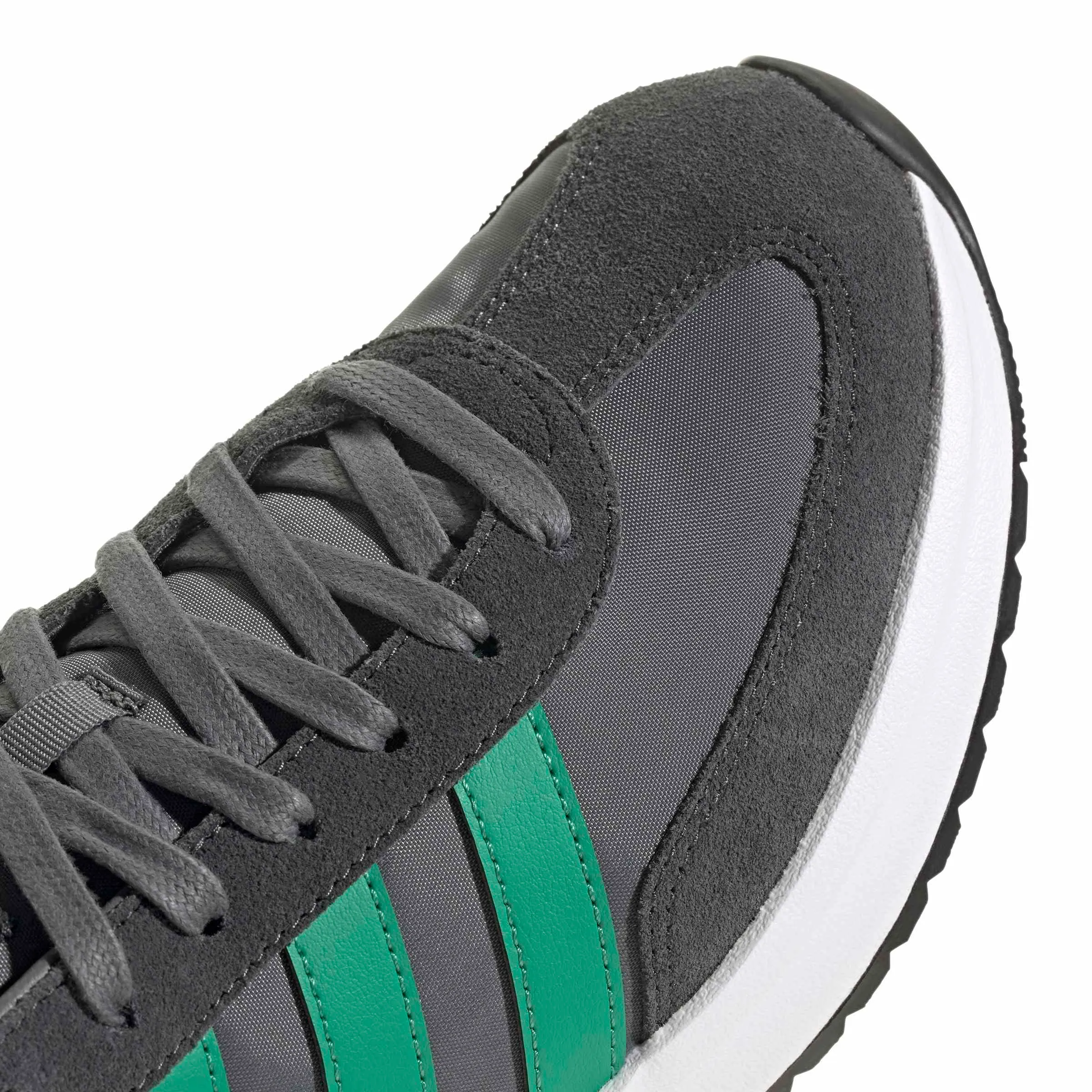 Adidas Uomo Run 70S 2.0 Shoes, Grey Four/Semi Court Green/Carbon, 40 2/3 EU - immagine 4