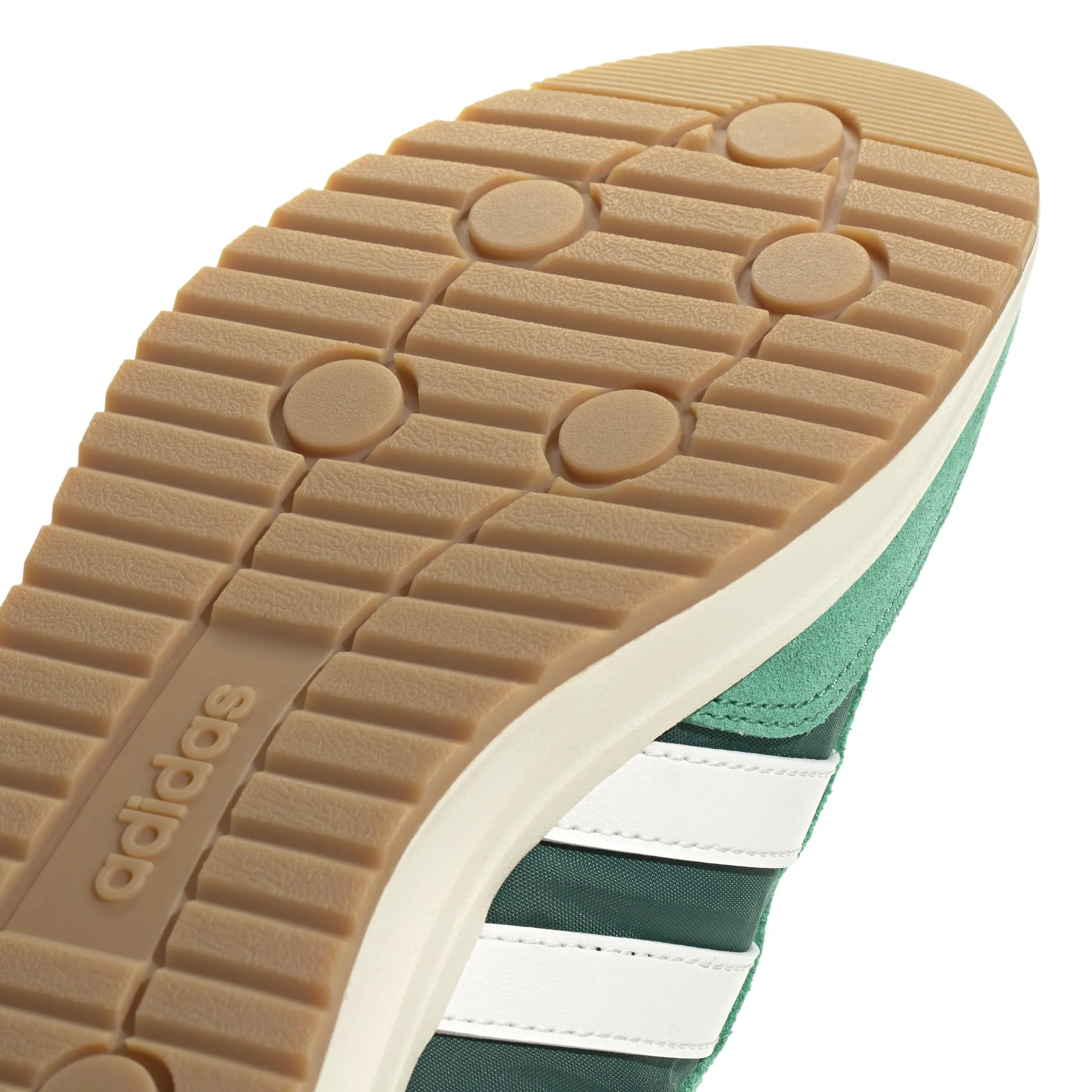 adidas Uomo Run 70S 2.0 Shoes, Collegiate Green/Core White/Semi Court Green, 41 1/3 EU - immagine 9