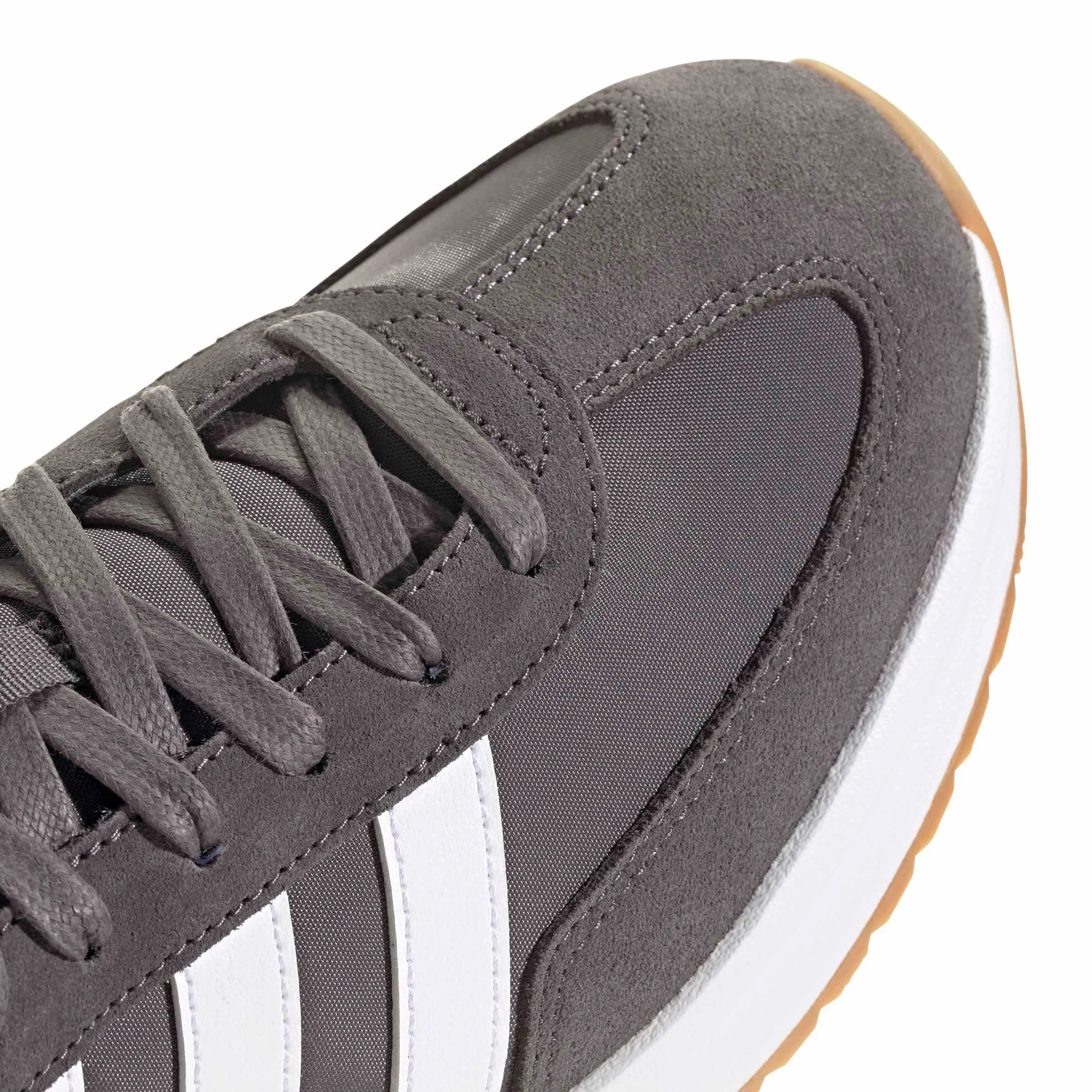 adidas Uomo Run 70S 2.0 Shoes, Grey Strata/Cloud White/Gum, 42 EU - immagine 4