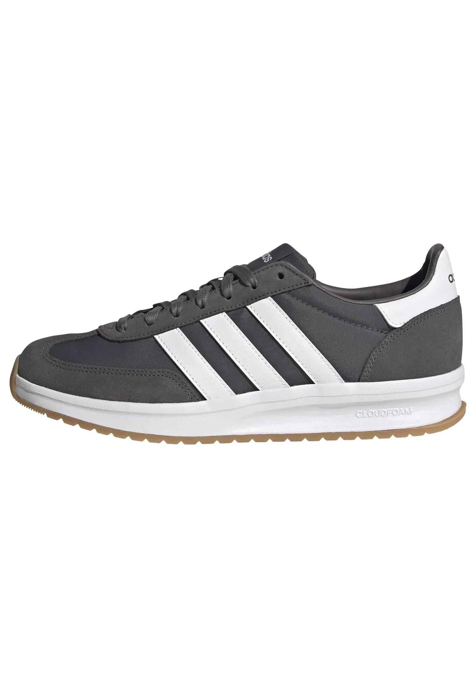 adidas Uomo Run 70S 2.0 Shoes, Grey Strata/Cloud White/Gum, 41 1/3 EU - immagine 1