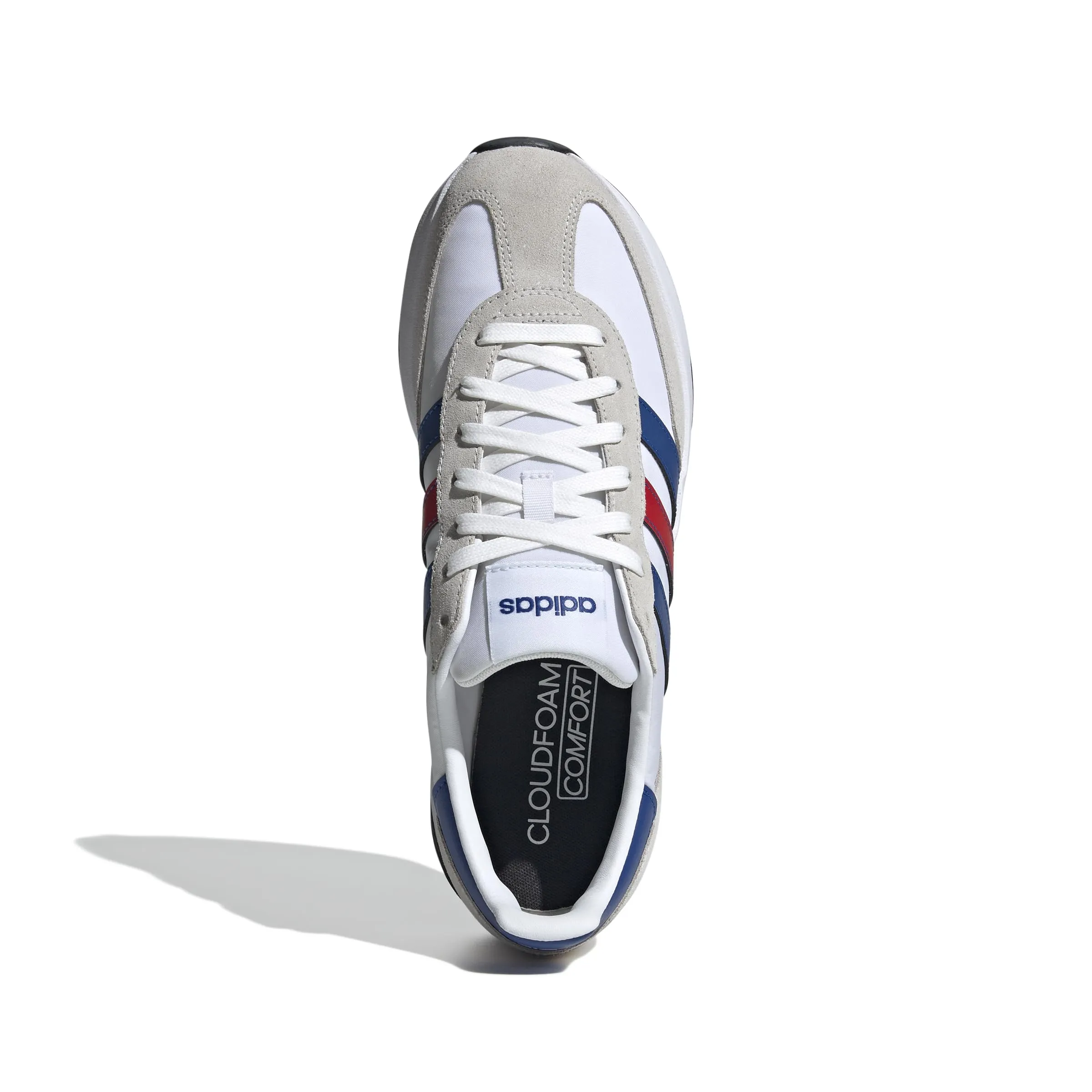 Adidas Uomo Run 70S 2.0 Shoes, Cloud White/Royal Blue/Grey One, 46 EU - immagine 4