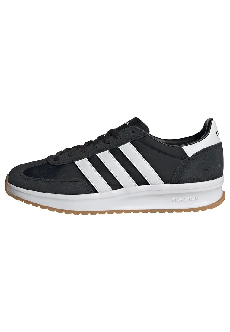 adidas Uomo Run 70S 2.0 Shoes, Core Black/Cloud White/Cloud White, 49 1/3 EU - immagine 1