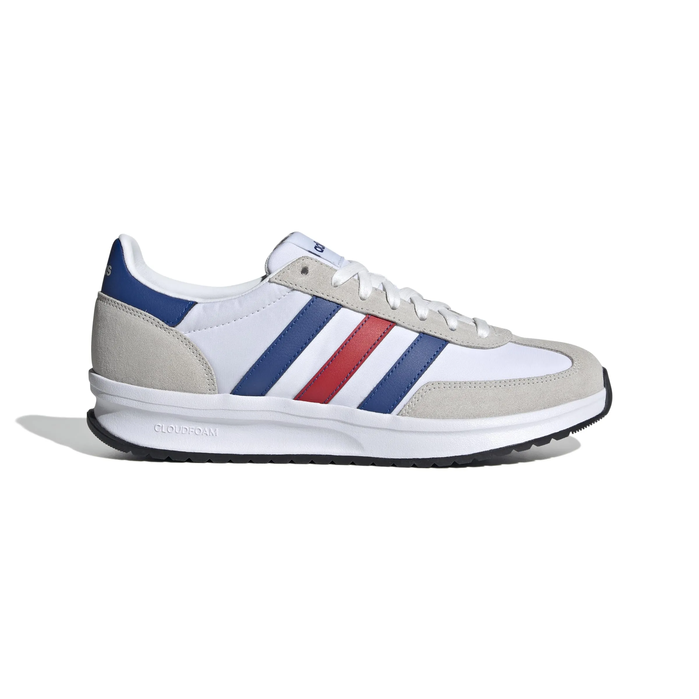 adidas Uomo Run 70S 2.0 Shoes, Cloud White/Royal Blue/Grey One, 41 1/3 EU - immagine 2