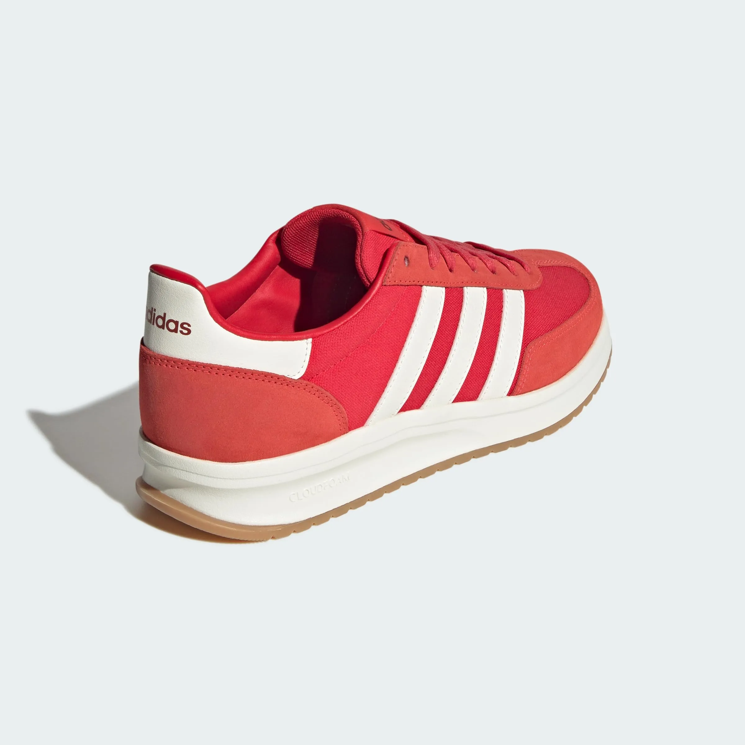 adidas Uomo Run 70S 2.0 Shoes, Pure Ruby/off White/Semi Lucid Red, 42 EU - immagine 7