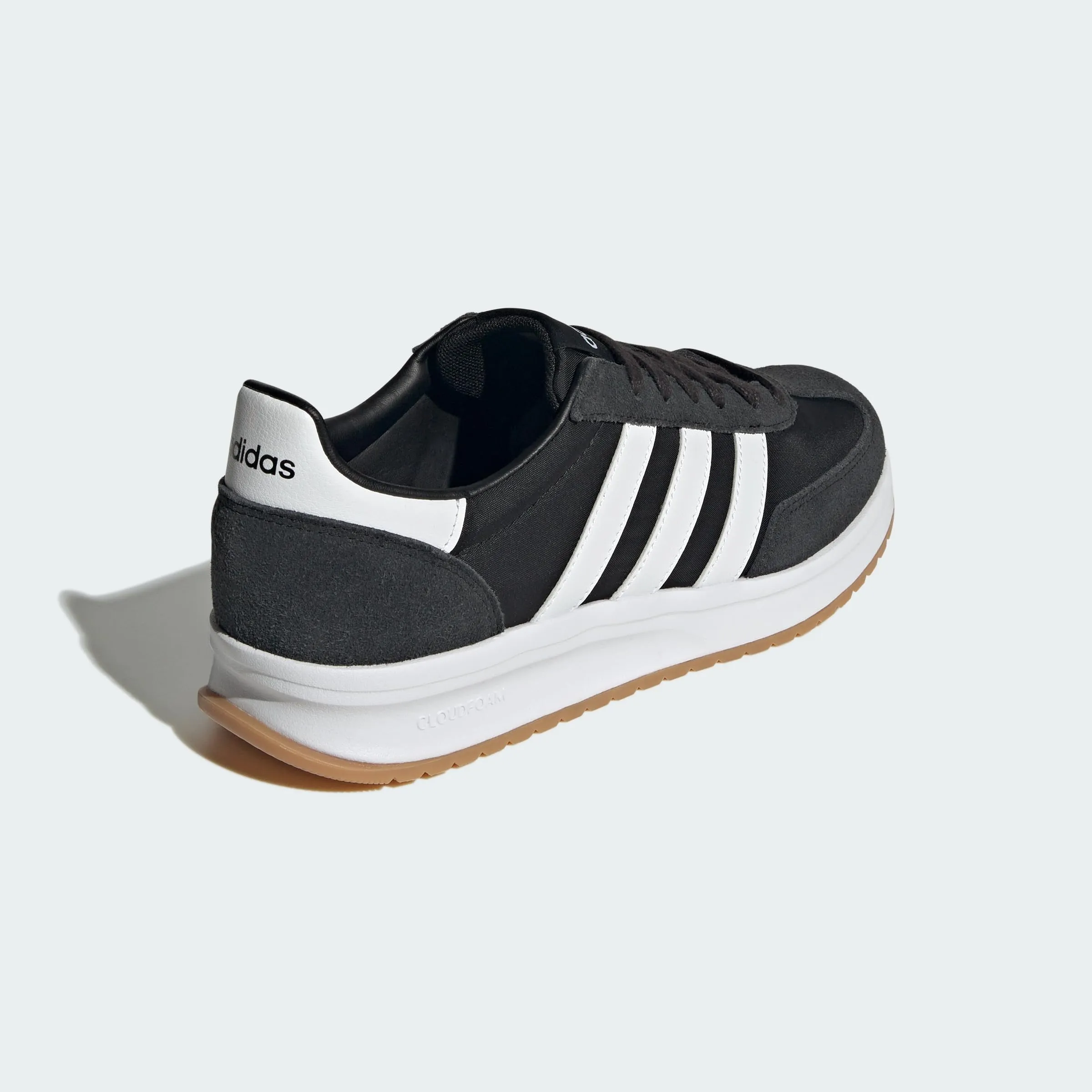 adidas Uomo Run 70S 2.0 Shoes, Core Black/Cloud White/Cloud White, 39 1/3 EU - immagine 8