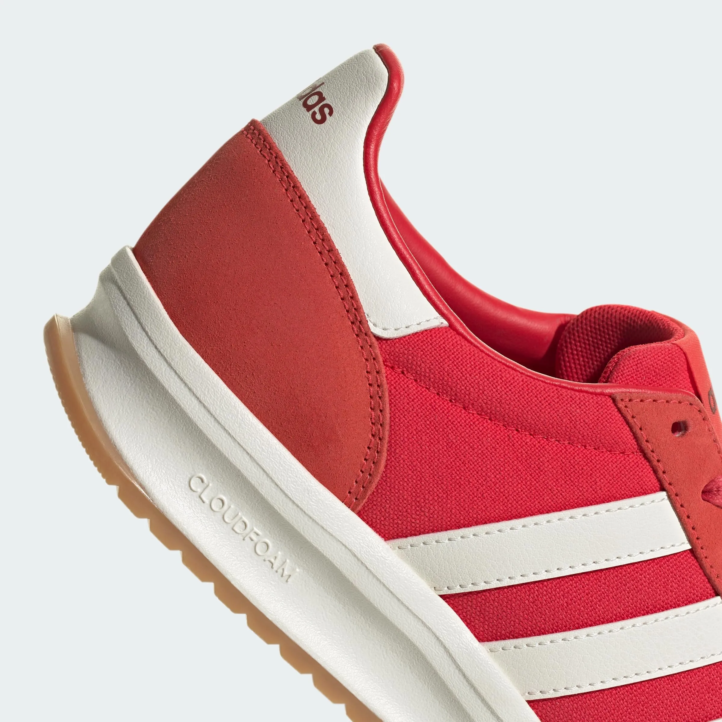 adidas Uomo Run 70S 2.0 Shoes, Pure Ruby/off White/Semi Lucid Red, 46 2/3 EU - immagine 5