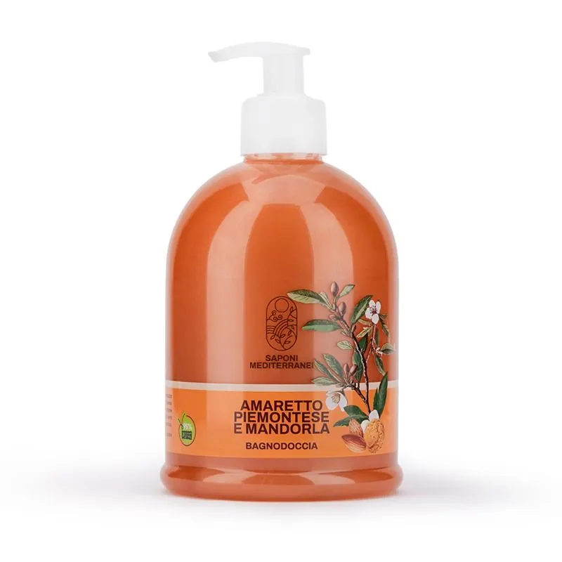 Ethos Saponi Mediterranei Bagnodoccia Amaretto Piemontese e Mandorla 500ML - immagine 1