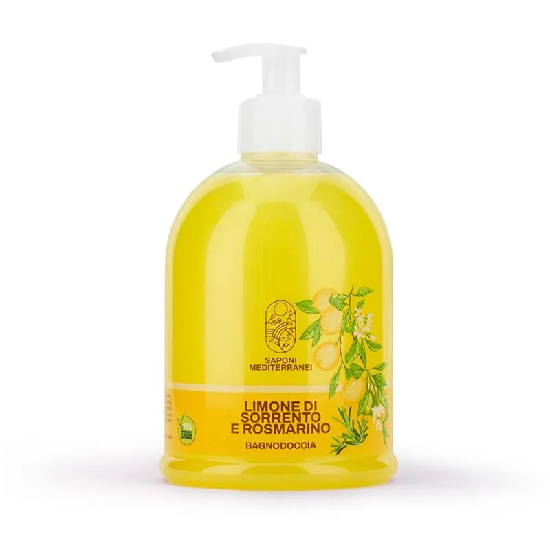 Ethos Saponi Mediterranei Bagnodoccia Limoni di Sorrento e Rosmarino 500ML - immagine 1