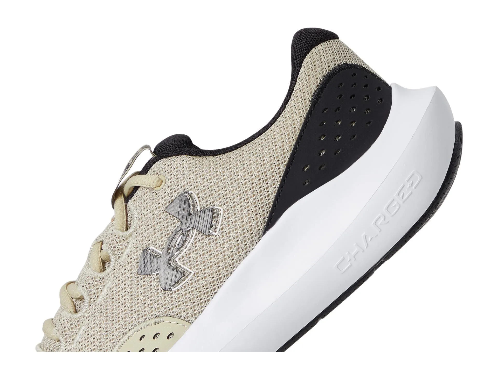 Under Armour Scarpe da Corsa da Uomo 3026998-003, Base Cachi, Nero, Nero - immagine 7