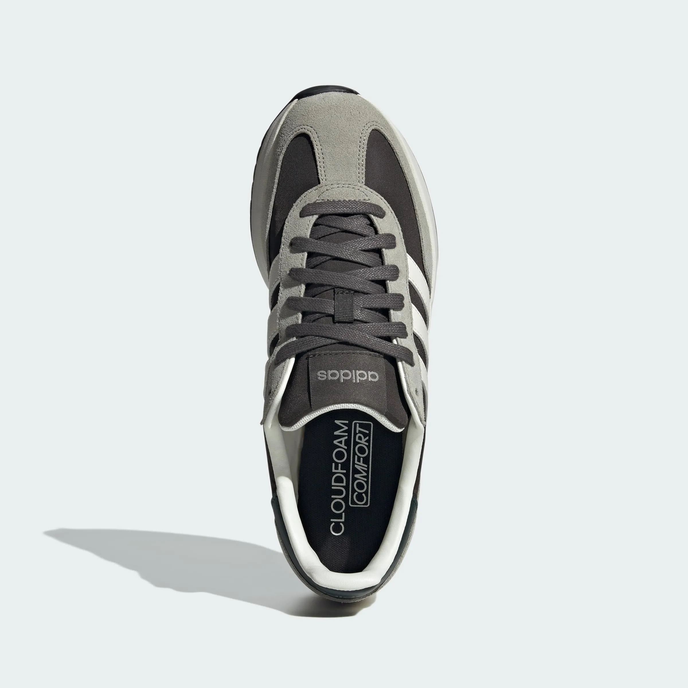 adidas Men Run 72 Shoes Leather Upper Green 8 - immagine 3