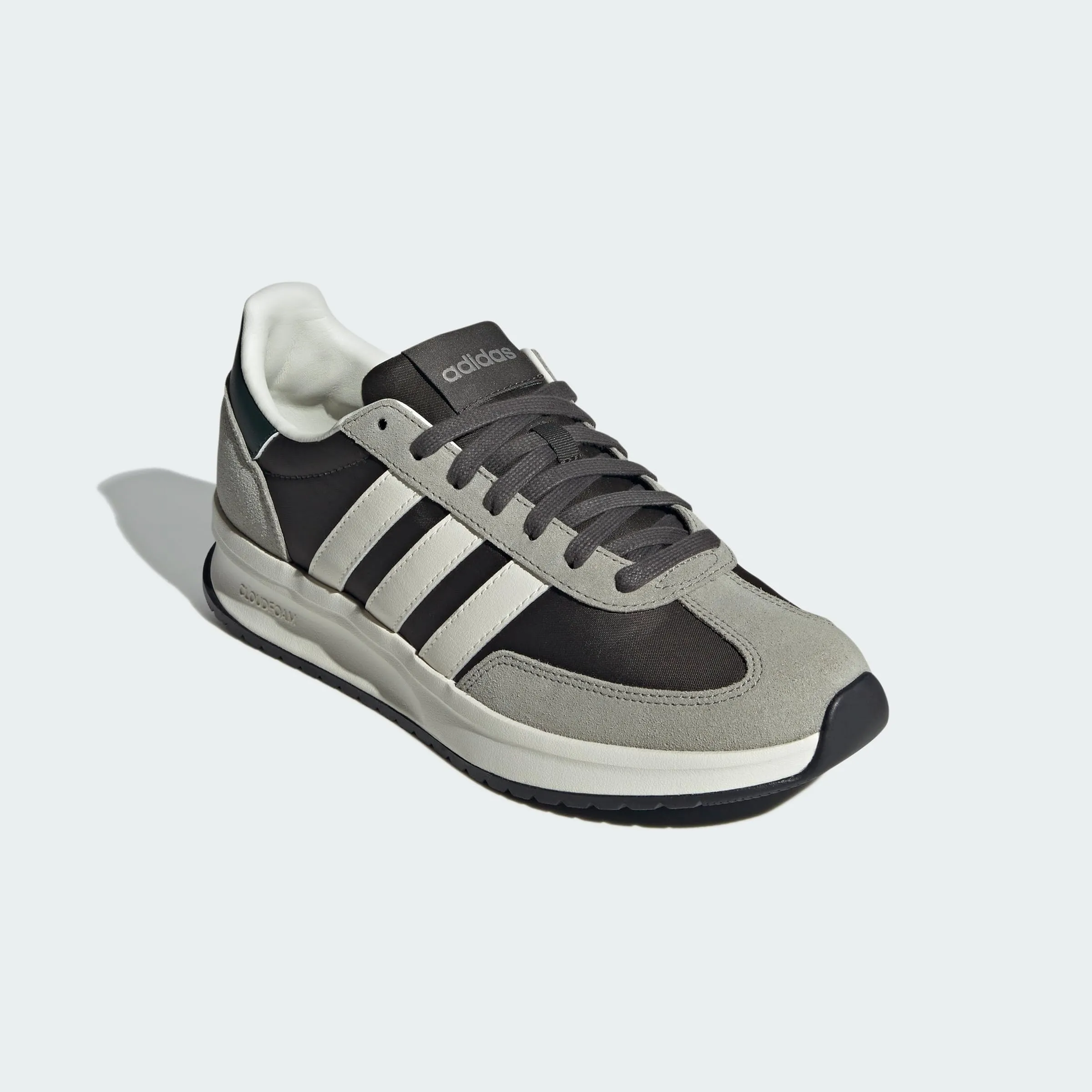 adidas Men Run 72 Shoes Leather Upper Green 8 - immagine 5