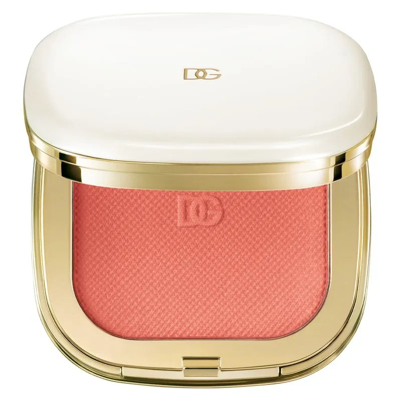 D&G Make Up Cheeks&Eyes Match Poudre Blush e Ombretto a Lunga Tenuta Joyful Peach - immagine 1