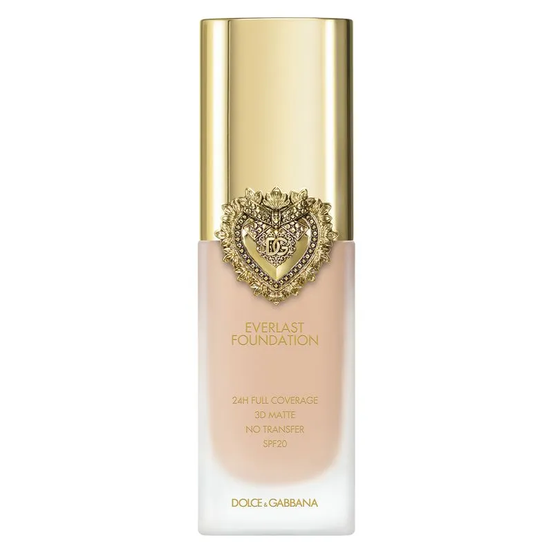 D&G Make Up Everlast Foundation Alta coprenza 24 ORE Effetto opaco 3D No transfer SPF20 10N Light Medium - immagine 1