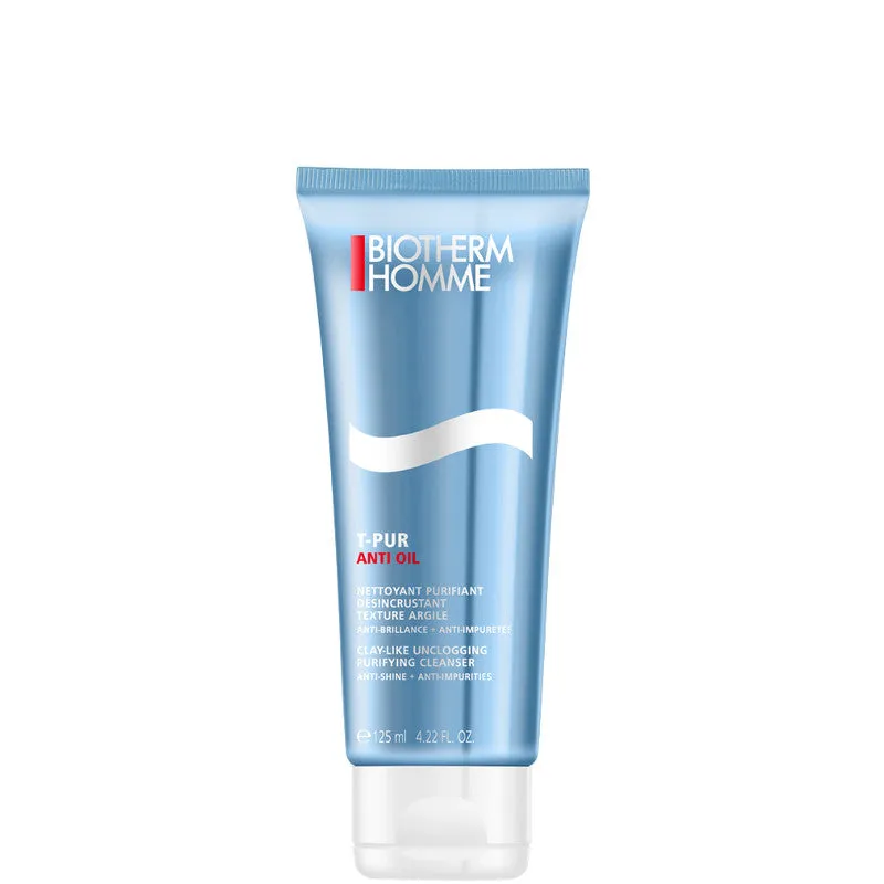 Biotherm T-Pur Anti Oil & Shine Nettoyant Purifiant - Uomo 125 ML - 125 ML - immagine 1