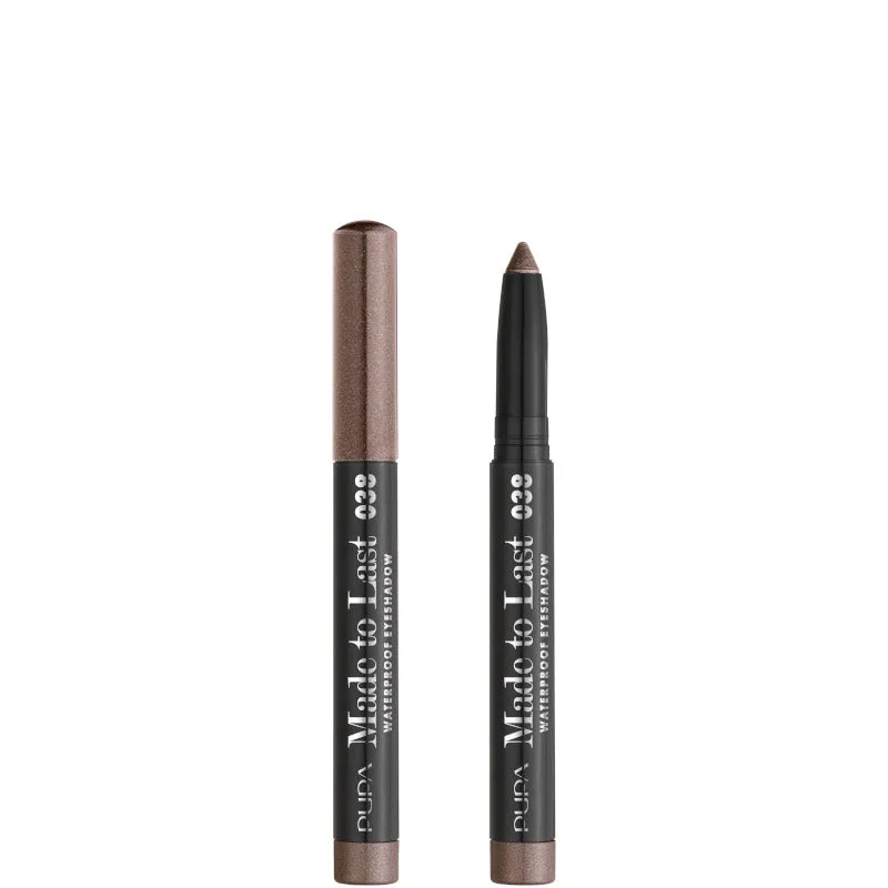 Pupa Made To Last Eyeshadow - Ombretto WP in stick tenuta estrema - N. 038 GOLDEN PLATINUM - immagine 1