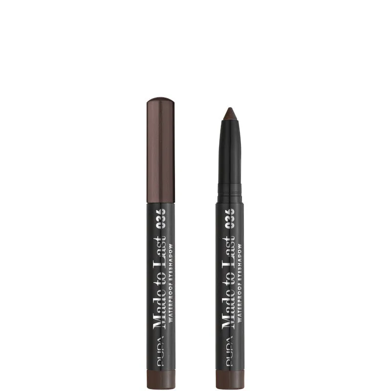 Pupa Made To Last Eyeshadow - Ombretto WP in stick tenuta estrema - N. 036 WOOD BROWN - immagine 1