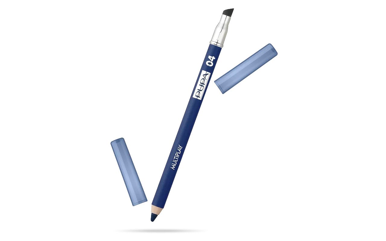 Pupa Multiplay - Matita occhi 3 in 1: kajal, eyeliner, ombretto - N. 04 SCHOCKING BLUE - immagine 1
