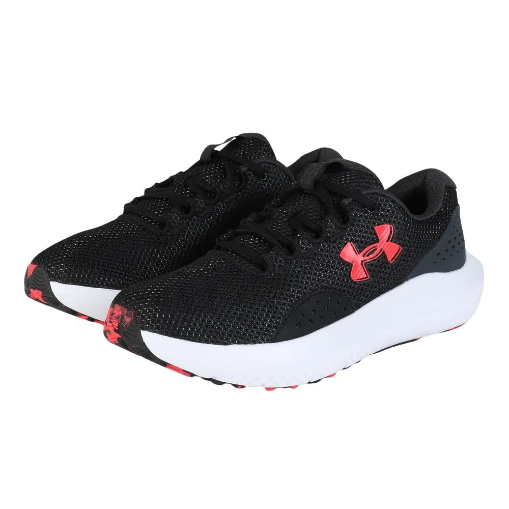 Under Armour Sneaker Charged Surge 4 da Uomo, (005) Nero/Antracite/Rosso Racer, 41 EU - immagine 1