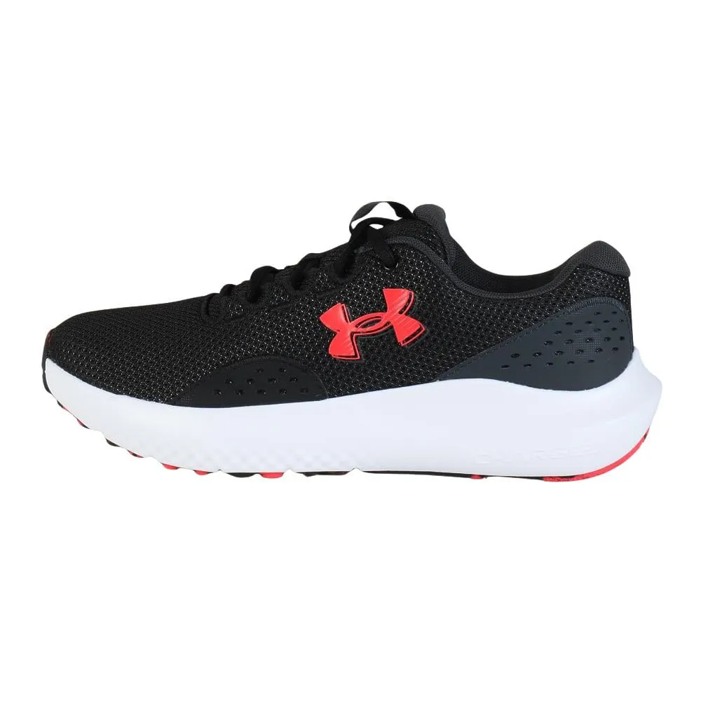 Under Armour Sneaker Charged Surge 4 da Uomo, (005) Nero/Antracite/Rosso Racer, 41 EU - immagine 6