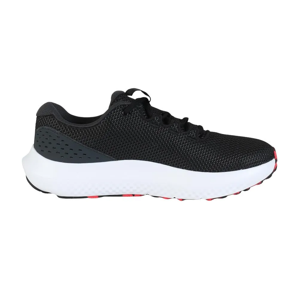 Under Armour Charged Surge 4, Scarpe da Ginnastica Uomo, (005) Nero/Antracite/Rosso Racer, 45.5 EU - immagine 7