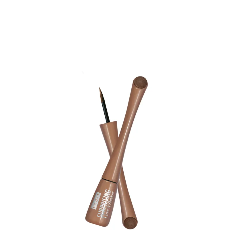 Pupa Surprising Liner & Shadow - Eyeliner e Ombretto - N. 009 GOLD CHOCOLATE - immagine 1