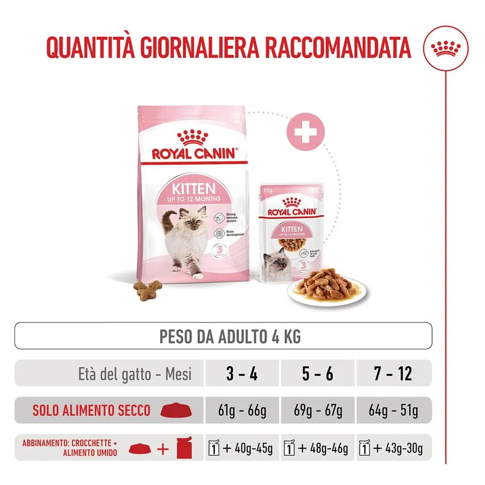 ROYAL CANIN Kitten - Alimento secco completo per gattini - 2kg - immagine 7