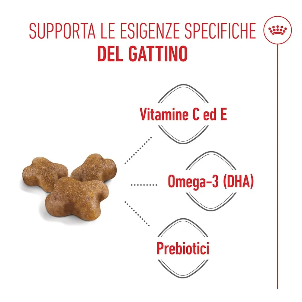 ROYAL CANIN Kitten - Alimento secco completo per gattini - 10kg - immagine 3
