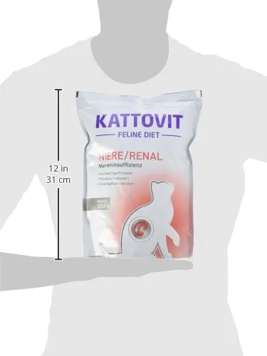 Kattovit - Cibo Secco Renale per Gatti Adulti | Alimento Dietetico Completo per Aiutare la Funzione Renale | 1.250 g di Pollo - immagine 3