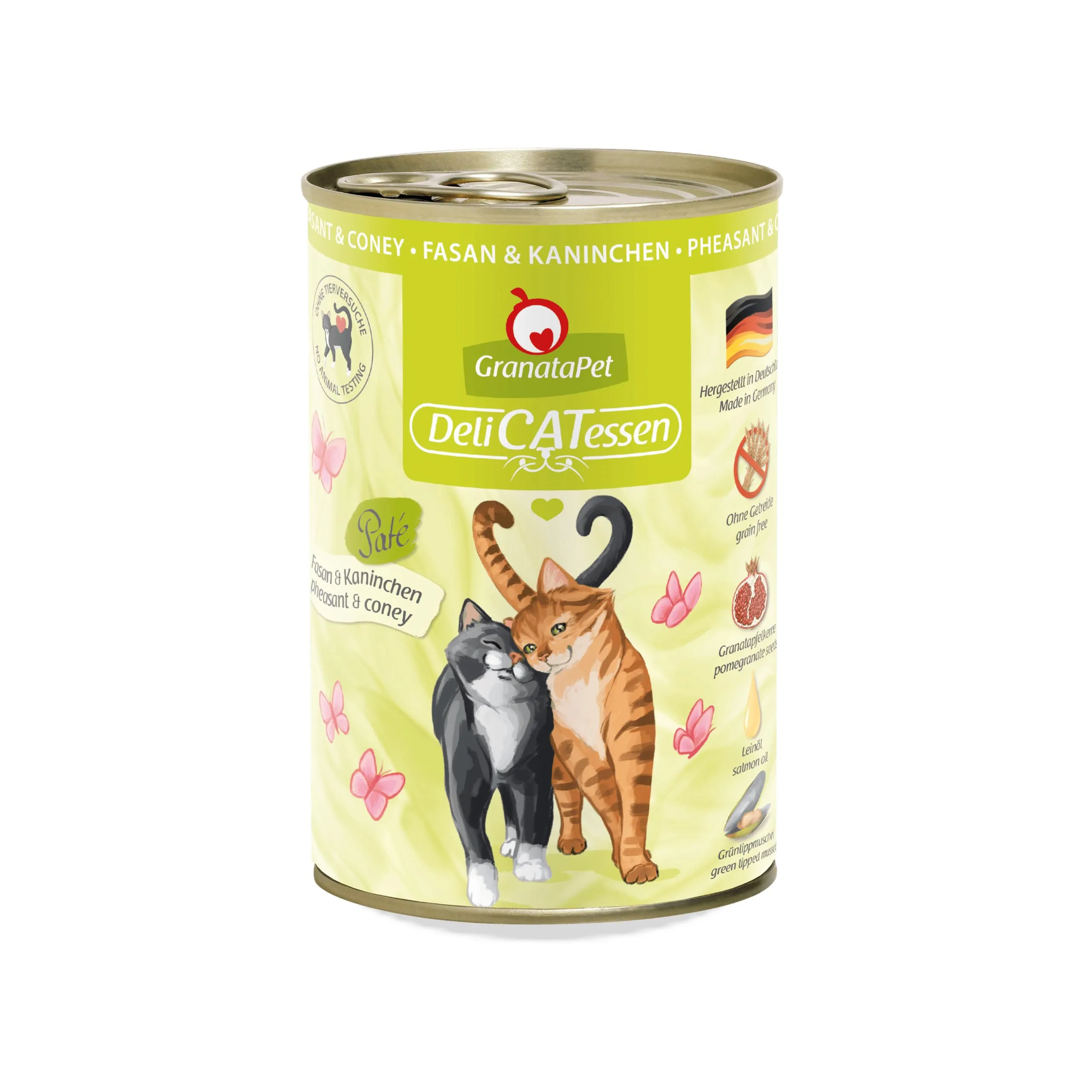 GranataPet DeliCATessen Fagiano & Coniglio, 6 x 400g - immagine 1