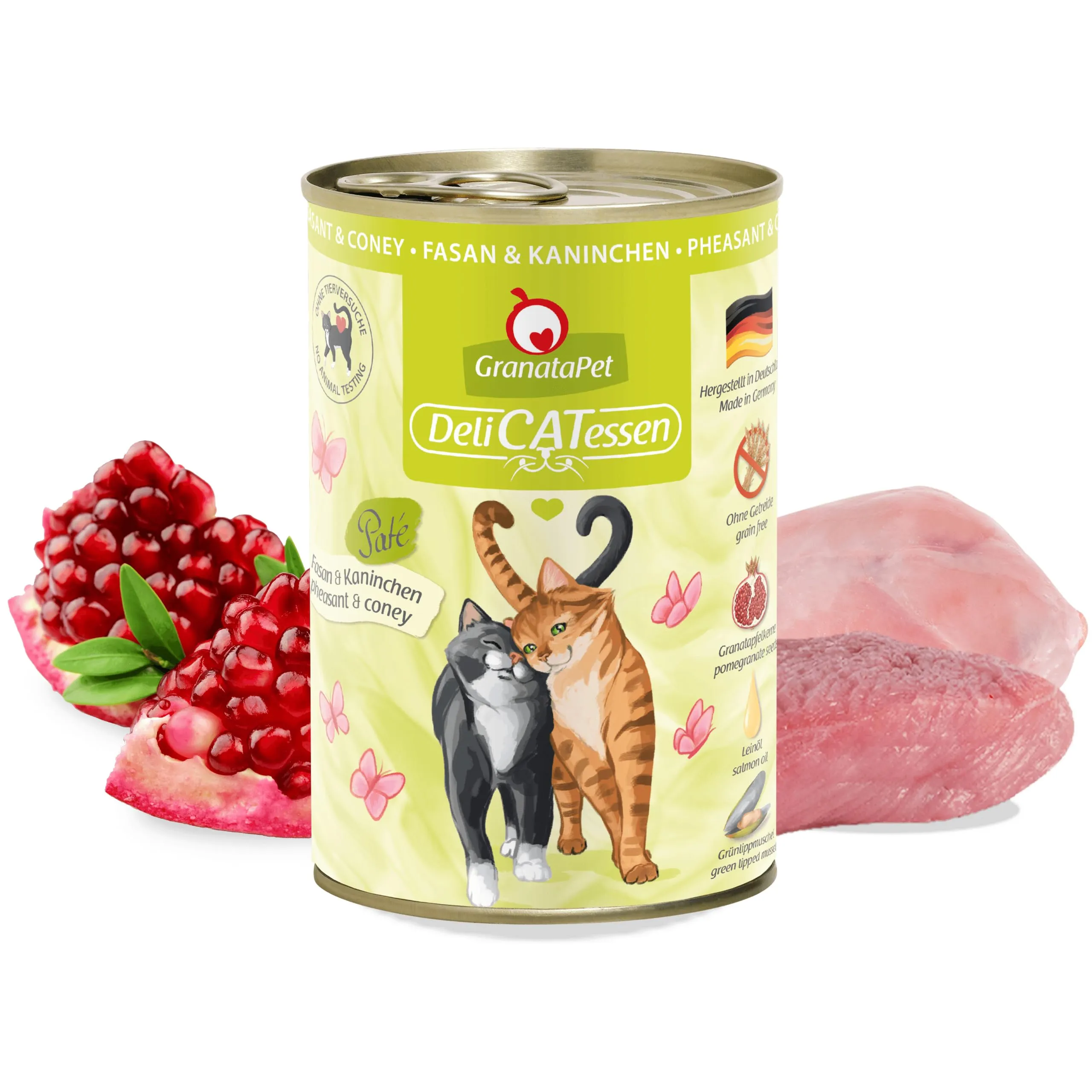 GranataPet DeliCATessen Fagiano & Coniglio, 6 x 400g - immagine 2