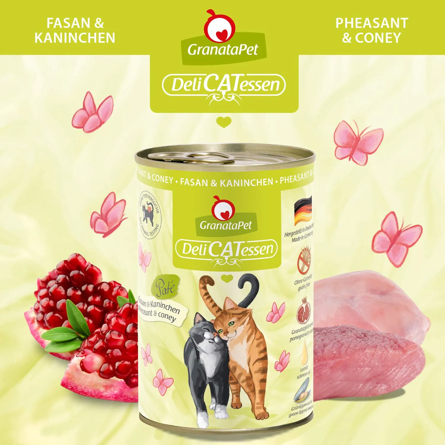 GranataPet DeliCATessen Fagiano & Coniglio, 6 x 400g - immagine 7