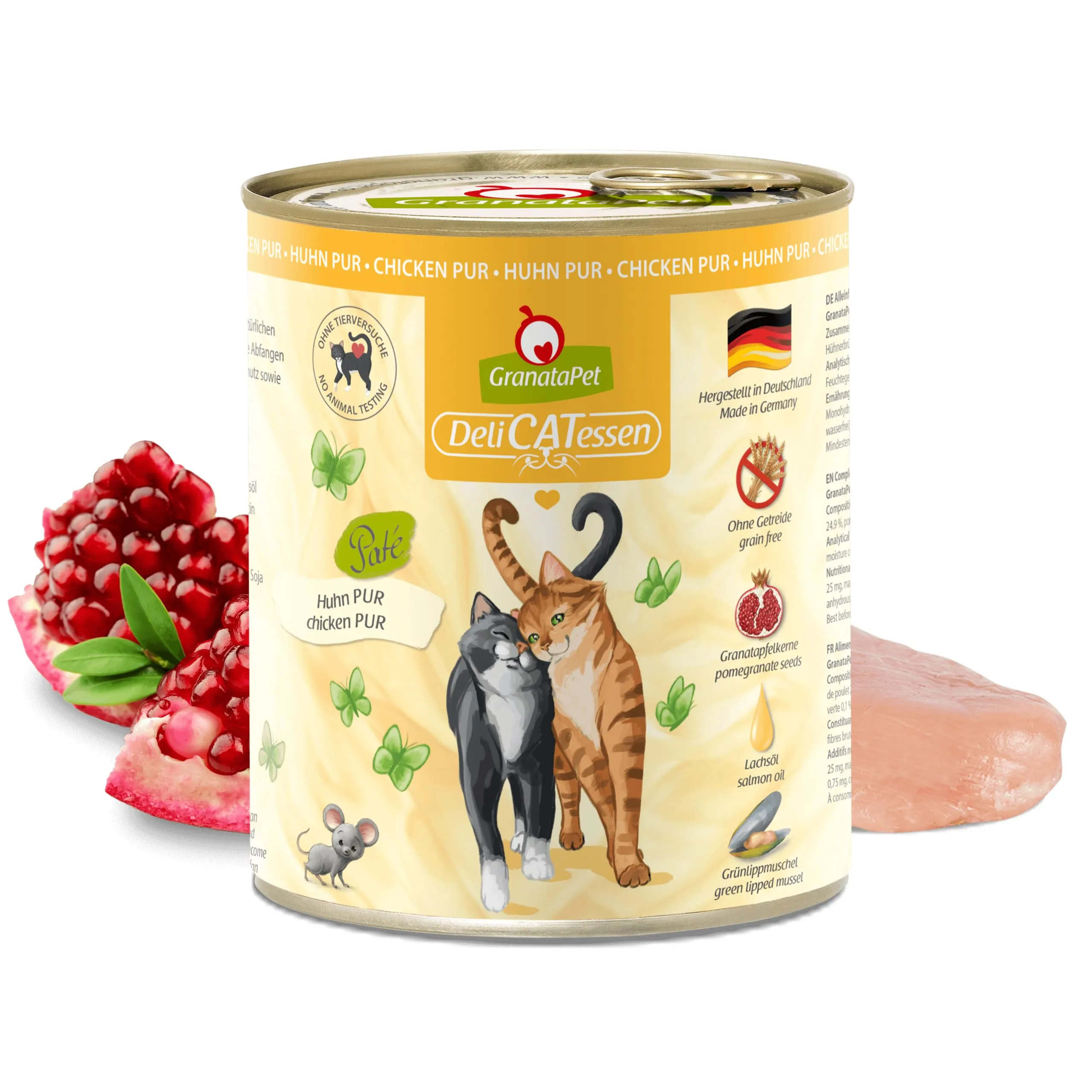 GranataPet DeliCATessen Pollo PUR, 6 x 800g - immagine 2