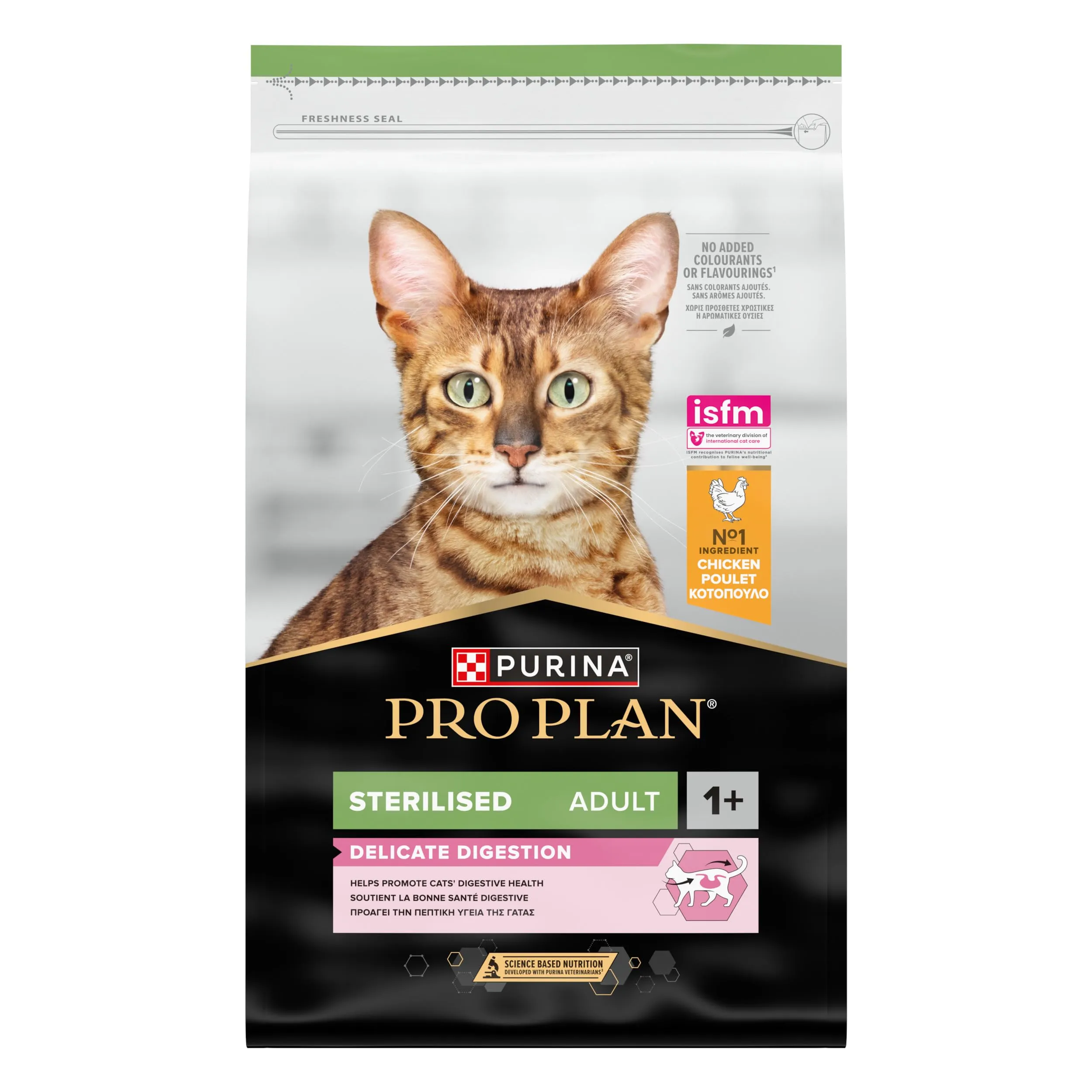 Purina Pro Plan Sterilised Delicate Digestion Crocchette Gatti Adulti Ricco in Pollo 10kg - immagine 1